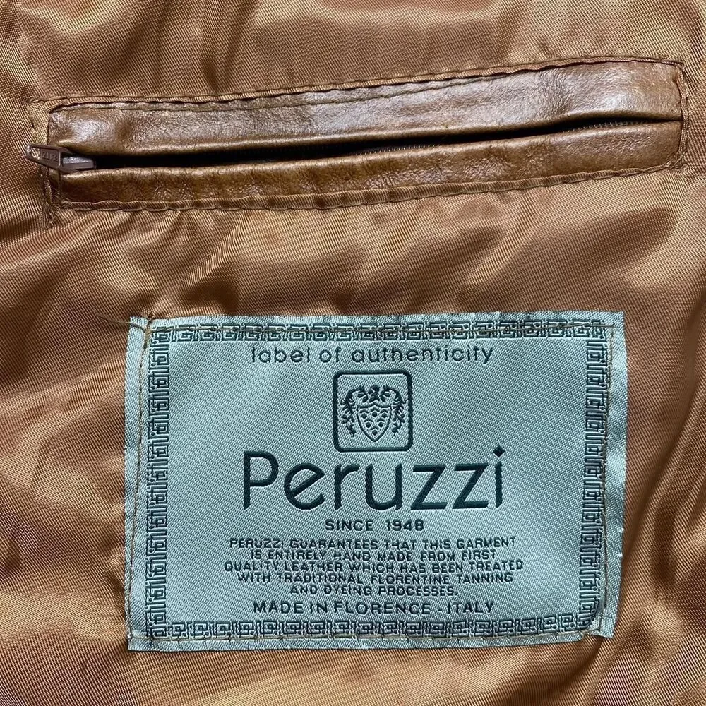 Unbranded Men's Brown and Tan Jacket